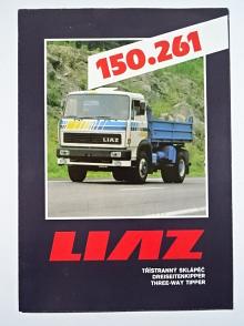 Liaz 150.261 - třístranný sklápěč - prospekt