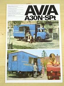 Avia A 30 N-SPt - pojízdná pošta - prospekt - Motokov
