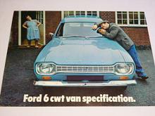 Ford 6 cwt van specification - prospekt