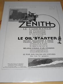 Zenith - reklama ze starého časopisu - 1931