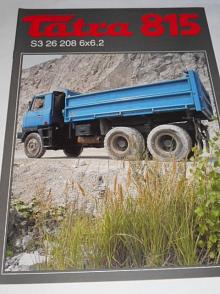 Tatra 815 S3 26 208 6x6.2 - prospekt - Motokov