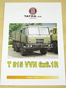 Tatra 815 VVN 6x6.1 R - cargo truck - prospekt