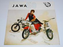 JAWA 50/20 standard, 50/21 sport, 50/23 Mustang - prospekt - Mototechna