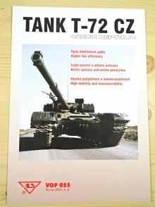 Tank T-72 CZ - VOP 025 Nový Jičín - prospekt