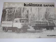 Robur LD 2002 Safari - 1983 - prospekt