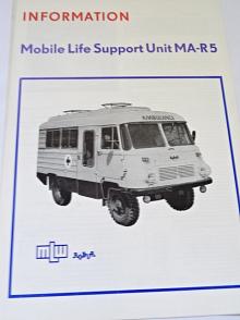 Robur - Mobile Life Support Unit MA-R5 - prospekt - 1987 - ambulance