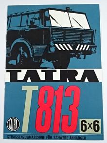 Tatra 813 6 x 6 tahač přívěsů - 1973 - prospekt