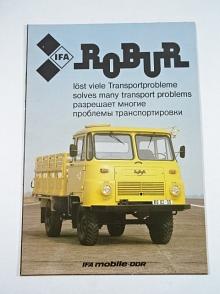 Robur - löst viele Transportprobleme ... 1986 - prospekt