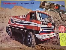 Tatra 815 VD 10 280 4x4.1 - Dakar 1987 - prospekt