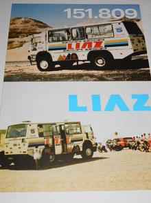 LIAZ 151.809 - speciální autobus 4x4 - prospekt