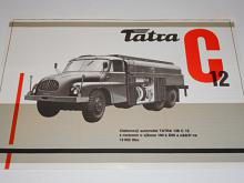 Tatra 138 C 12 - cisternový automobil - prospekt