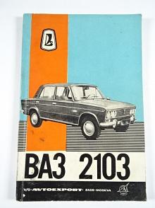 VAZ - 2103 (LADA) - návod k provozu a obsluze