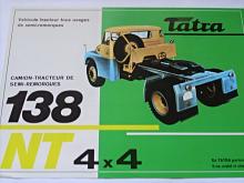 Tatra 138 NT 4 x 4 - návěsový tahač - 1961 - prospekt