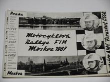 Motocyklová rallye FIM Moskva 1967 - fotografie