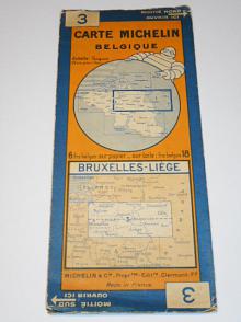 Carte Michelin Belgique - automapa