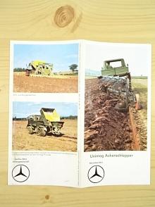 Mercedes - Benz - Unimog Ackerschlepper - prospekt - 1969