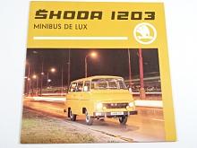 Škoda 1203 minibus de lux - ROL, VAN - prospekt