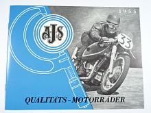 AJS - 1955 - prospekt - REPRINT