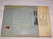 Zetor 8001 8601 - katalog náhradních dílů - 1975