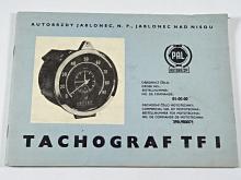 Tachograf TF 1 - katalog náhradních dílů