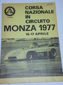 Corsa nazionale in circuito Monza 1977 16 - 17 aprile