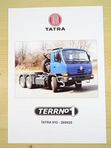 Tatra 815 - 260N25 28 255 6x6.2/10T - TERRNo1 - three-axle semi-trailer - prospekt - 2000