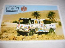 Tatra 815 - Tatra Winner - Dakar  - Loprais - 1999 - plakát - leták