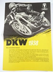 DKW 1938 - prospekt - REPRINT