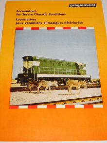 ČKD - Locomotives for Severe Climatic Conditions - prospekt - 1984 - Pragoinvest