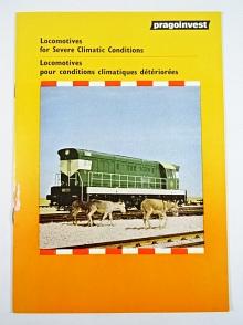 ČKD - Locomotives for Severe Climatic Conditions - prospekt - 1984 - Pragoinvest