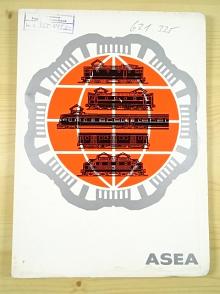 ASEA - Bahnabteilung - Västeras Schweden -  elektrické lokomotivy - prospekty