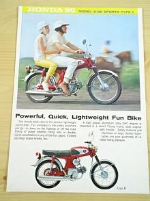 Honda 90 - Model S-90 Sports Type II - prospekt