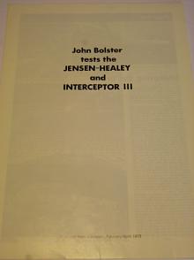 John Bolster tests the Jensen - Healey and Interceptor III