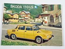 Škoda 110 LS - pohlednice
