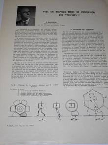 Vers un nouveau mode de propulsion des véhicules? J. Mackerle - R.G.C.P., vol. 46, no 10, 1969