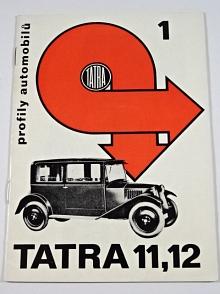 Tatra 11,12 - profily automobilů 1 - 1974 - Zdeněk Bauer