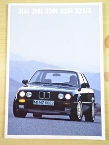 BMW 316i, 318i, 320i, 325i, 325ix - prospekt - 1988