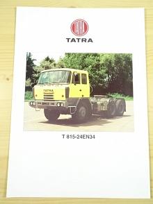 Tatra 815 - 24EN34 36 270 6x6.2 - semi-trailer - prospekt