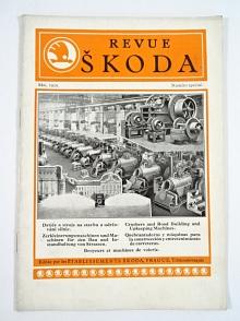 Revue Škoda 5/1929 - drtiče a stroje na stavbu a udržování silnic