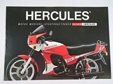 Hercules - Mofas - Mokicks - Leichtkrafträder - Sachs - prospekt - 1986