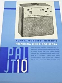 PAL - Přenosná lehká nabíječka PAL JT 10 - prospekt - 1963