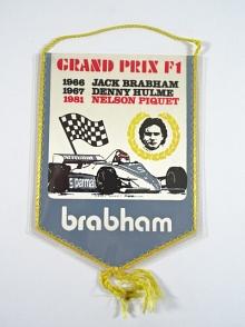 Grand Prix F 1 - Brabham - Jack Brabham - Denny Hulme - Nelson Piquet - vlaječka