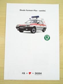 Škoda Forman Plus - sanitní - prospekt