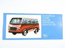 IMV - kombibus - turist - servis - kamionet - special pk - prospekt - Industrija Motornih Vozil Novo Mesto - Jugoslavija