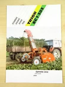 Trior - SC1-303 - třířádkový ořezávač krmné řepy - prospekt - Agrostroj Jičín