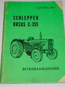 Ursus C-355 Schlepper - Betriebsanleitung - 1974