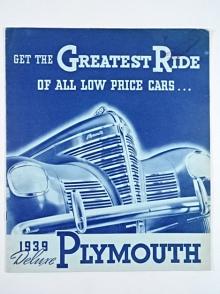 Plymouth 1939 - prospekt