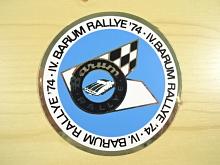 IV. Barum Rallye 1974 - samolepka