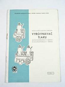 Pal autobrzdy - vzduchotlaková brzda - vyrovnávač tlaku - 1963