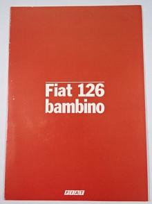 Fiat 126 bambino - prospekt - 1981